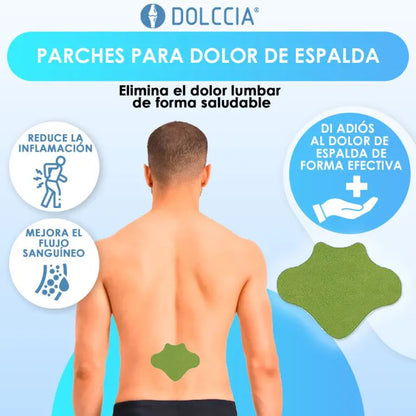 PARCHES NATURALES PARA EL DOLOR DE CUELLO Y ESPALDA DOLCCIA ®