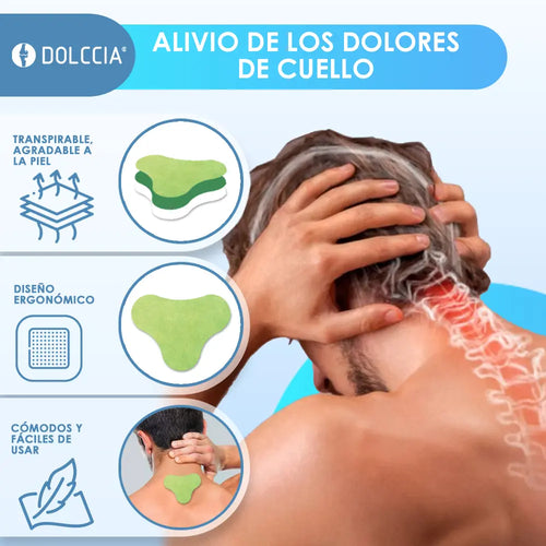 PARCHES NATURALES PARA EL DOLOR DE CUELLO Y ESPALDA DOLCCIA ®