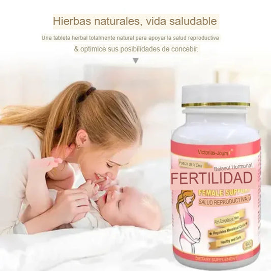 FERTILITY-Conquista Tu Sueño de Ser Mamá en un Mes✅60 capsulas🤰