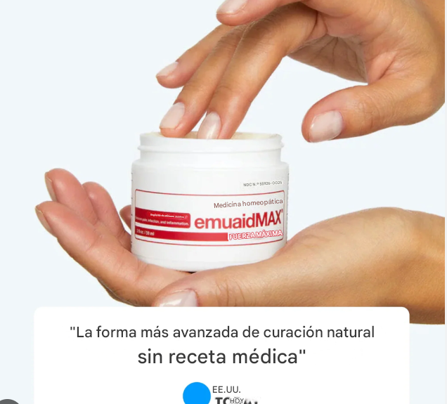 "Emuaid® reduce el dolor, el picor y la inflamación del eczema y elimina el 99,99% de las bacterias en 1 minuto1"