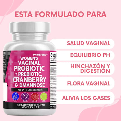 PROBIÓTICOS VAGINALES PH DEFEND™